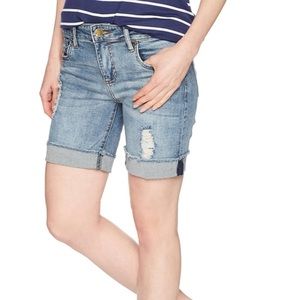 KUT Catherine Boyfriend Shorts - Medium Wash